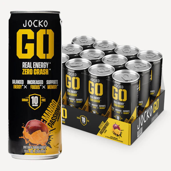 Jocko Go - Mango Passionfruit (Pack of 12)